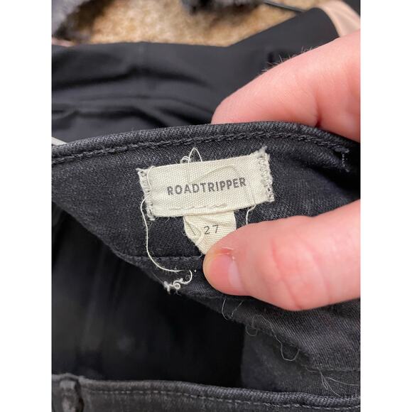 MADEWELL Roadtripper Jeans in Bennett Black Size 27 - Picture 8 of 9